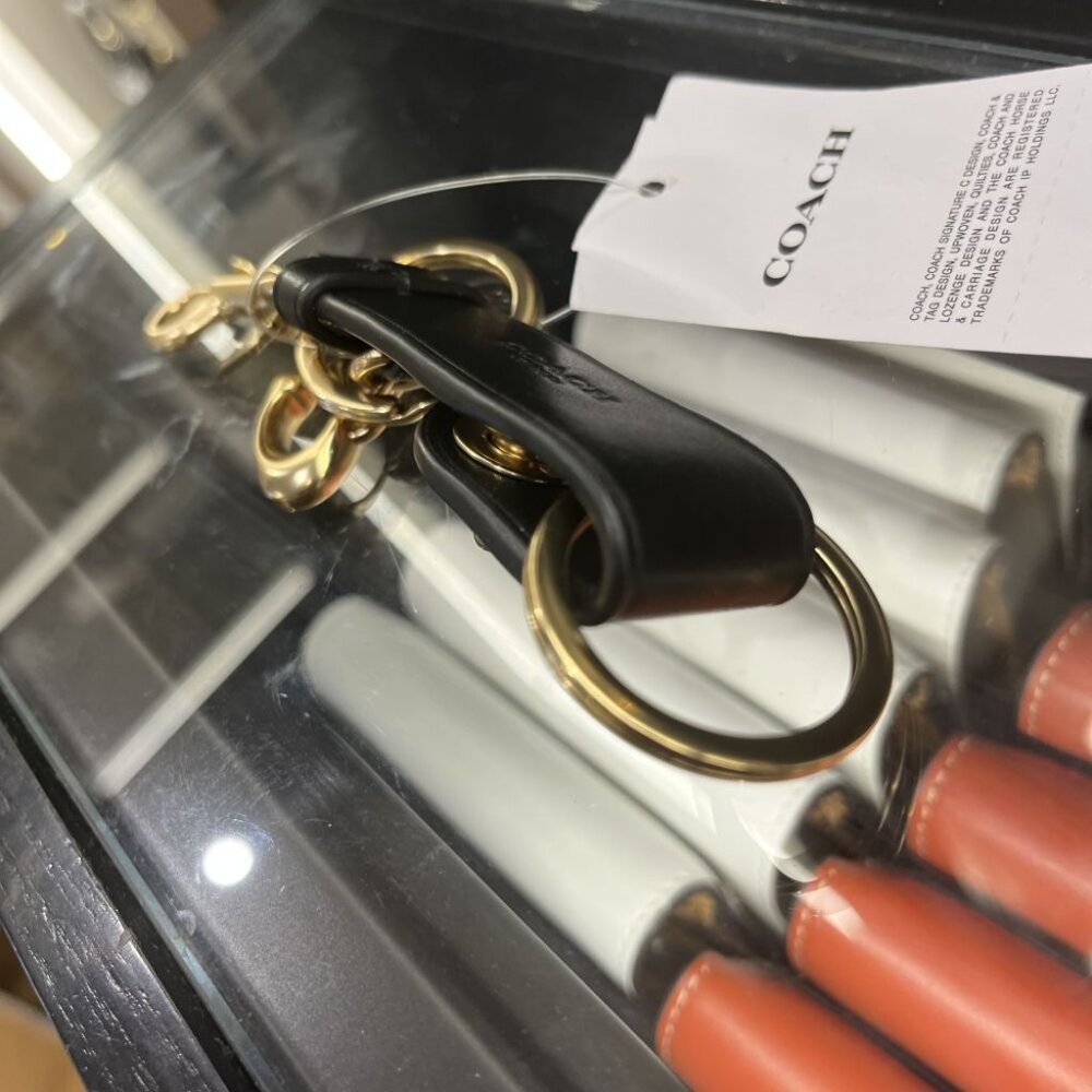 COACH trigger snap bag charm - Picture 5 of 5
